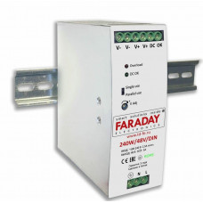 240W/48V/DIN. Блок питания. FARADAY