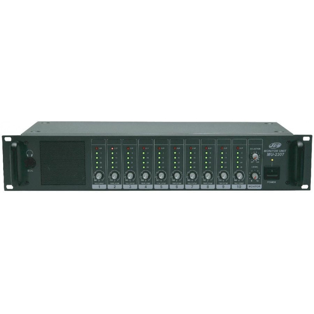 MU-2307. Панель контроля на 10 зон. JDM