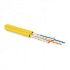 FO-D2-IN-9S-2-LSZH-YL. Кабель волоконно-оптический одномодовый. Hyperline
