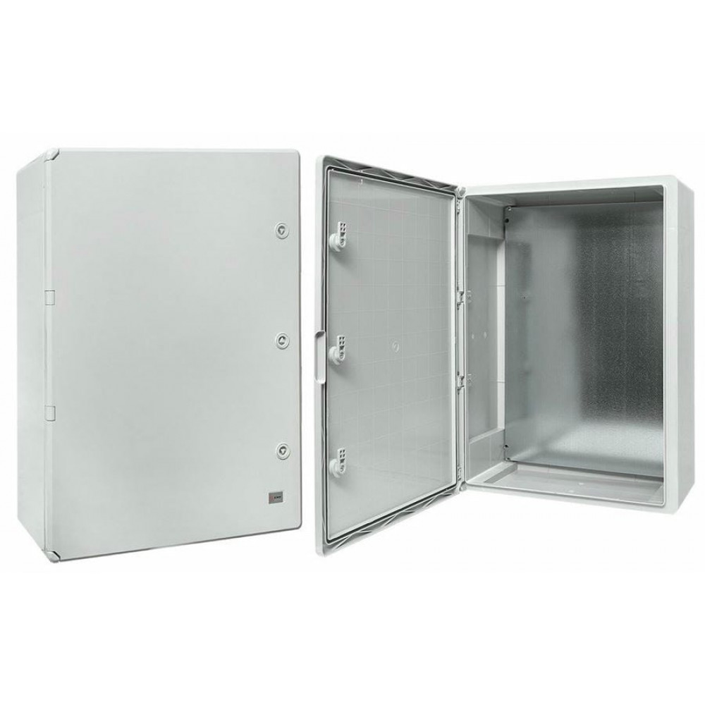 Бокс пластиковый с монтажной платой 700х500х250 IP65 PROxima (PB65MP009). Бокс пластиковый антивандальный. EKF