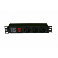 SHE10-3SH-S-IEC. Блок розеток 10. Hyperline SHE10-3SH-S-IEC. Блок розеток 10. Hyperline