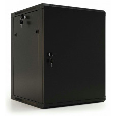TWB-1845-SR-RAL9004. Шкаф телекоммуникационный 19 настенный 18U. Hyperline