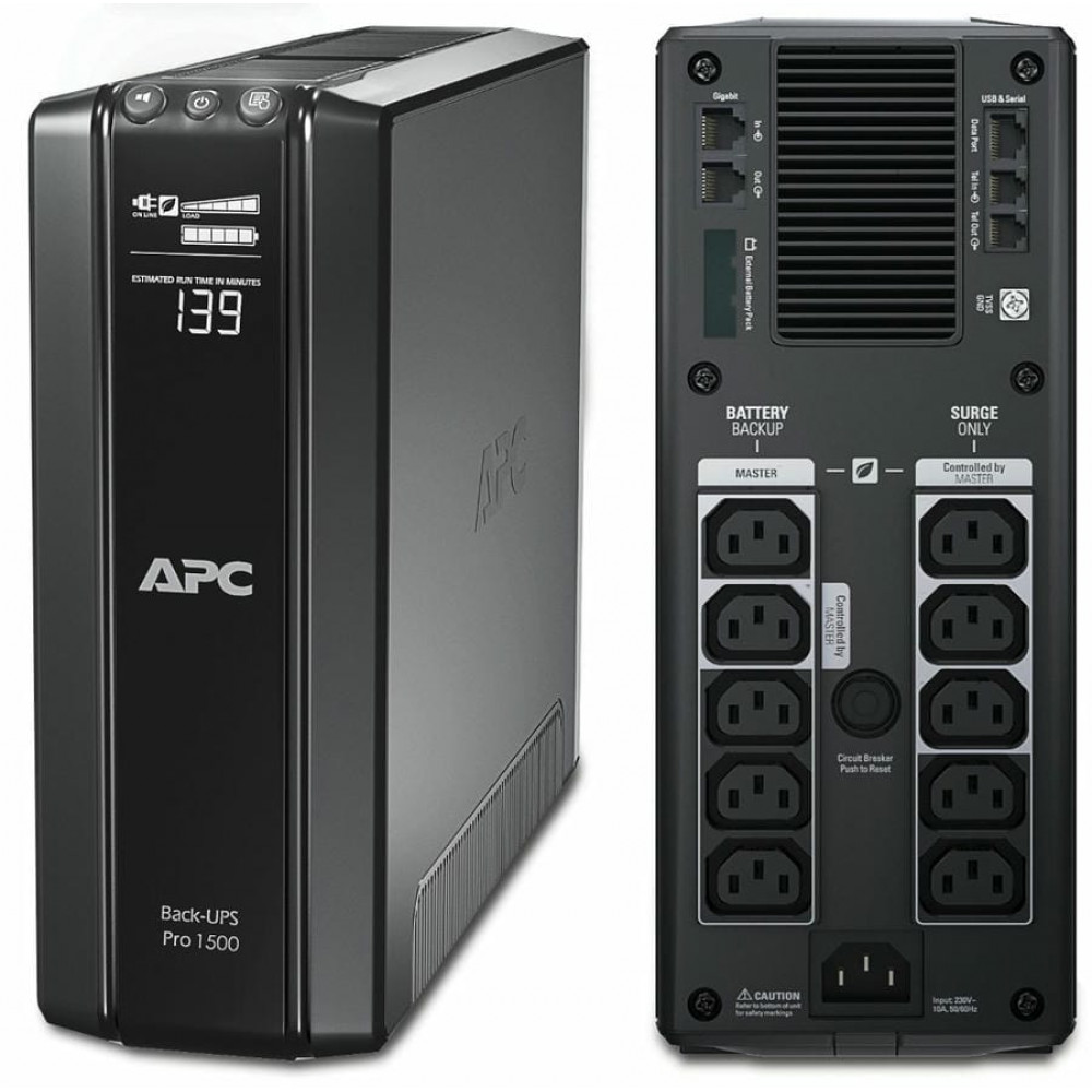 BR1500GI APC Back-UPS Pro 1500 ВА. Источник бесперебойного питания. APC