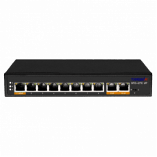TR-NS1110-120-8POE. Коммутатор с PoE. Trassir
