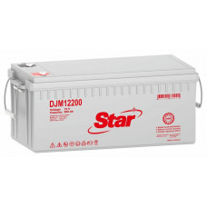 STAR DJM12200. Аккумулятор герметичный свинцово-кислотный. STAR