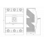 YON MGS800 3P 640-800A 75kA (MGS800H-3TAMF0800). Автоматический выключатель в литом корпусе. ДКС