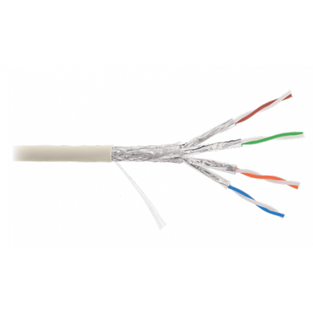 S/FTP 4pair, Cat6a, Solid, In, нг(А)-LSLTx (NMC 9555L-IY). Кабель «витая пара» (LAN) для структурированных систем связи. NIKOMAX