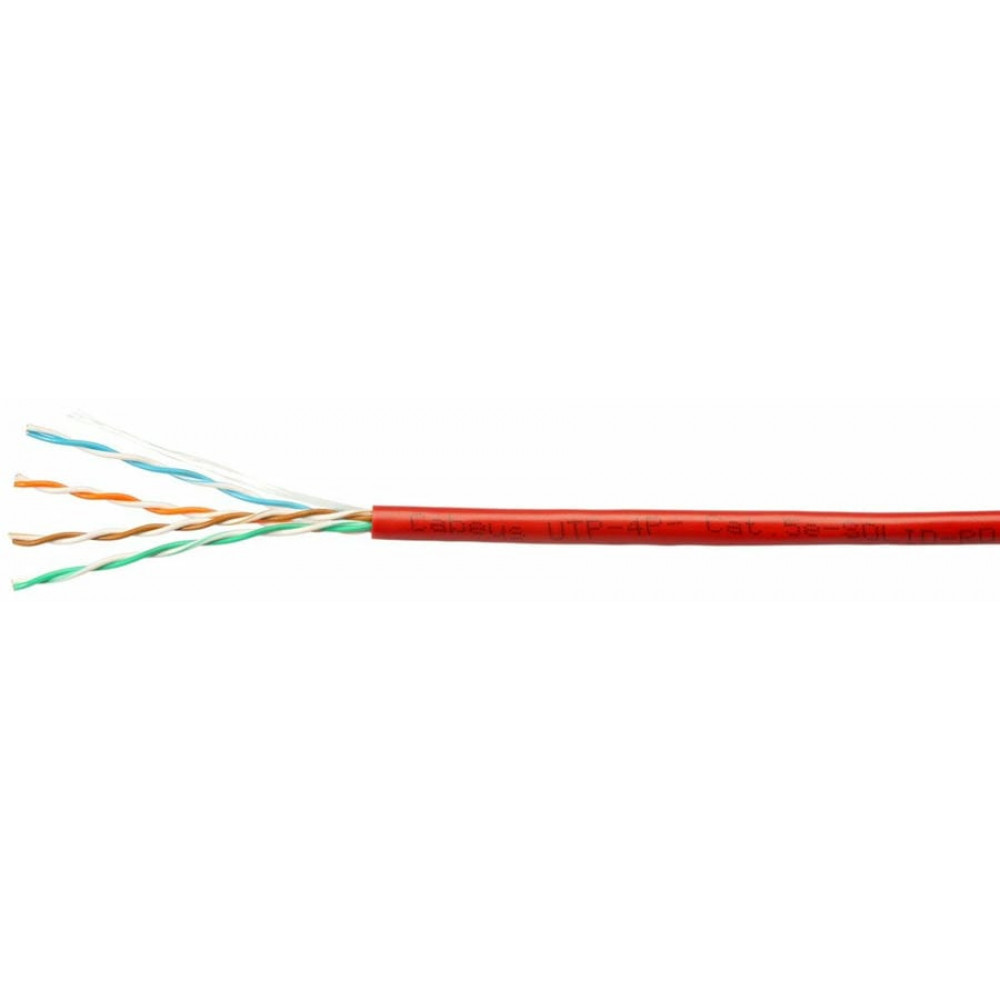 UTP-4P-Cat.5e-SOLID-RD (7249c). Кабель «витая пара» (LAN) для структурированных систем связи. CABEUS