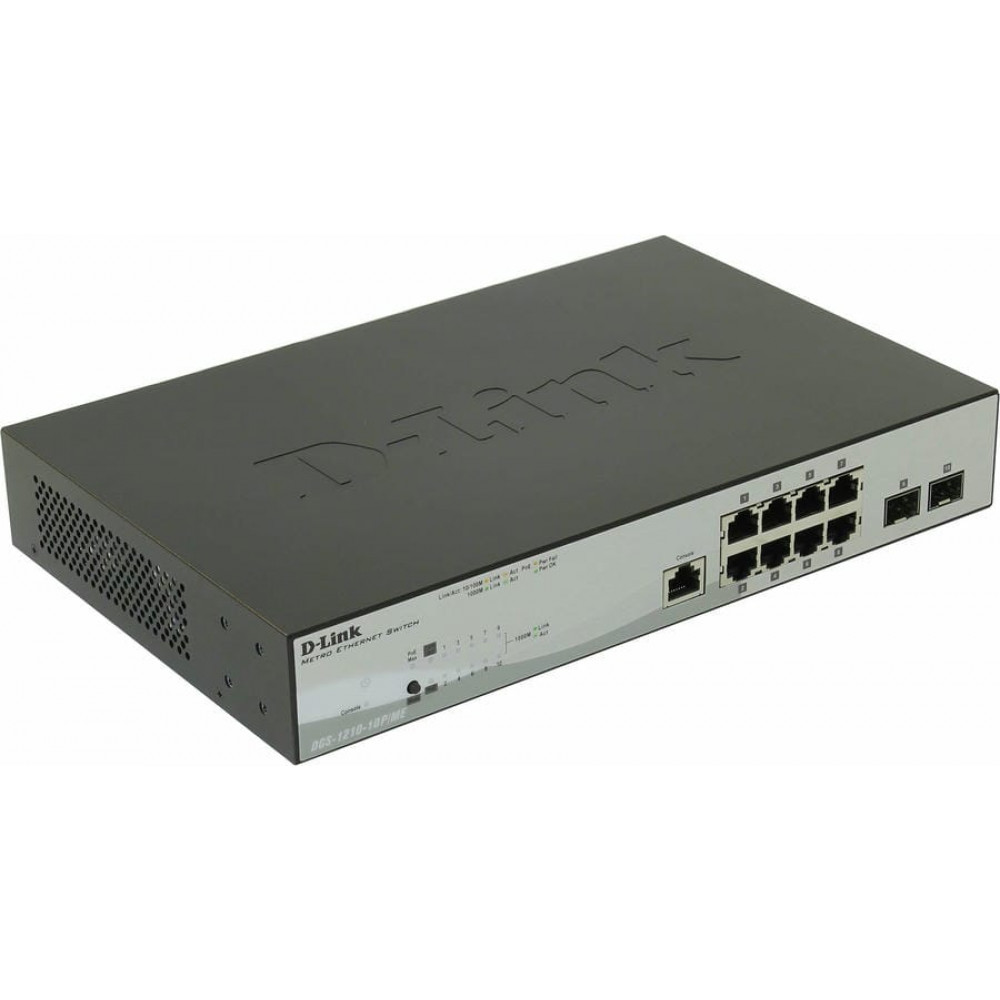 DGS-1210-10P/ME/A1A. Коммутатор. D-Link