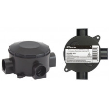 Распаячная коробка ОП D80х35мм, IP42, 3-х рожковая, черная TDM (SQ1401-4054). Распаячная коробка ОП. TDM ЕLECTRIC Распаячная коробка ОП D80х35мм, IP42, 3-х рожковая, черная TDM (SQ1401-4054). Распаячная коробка ОП. TDM ЕLECTRIC