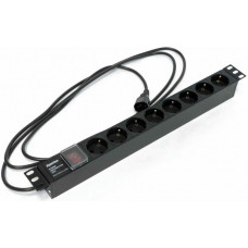 SHE19-8SH-S-2.5IEC. Блок розеток 19. Hyperline