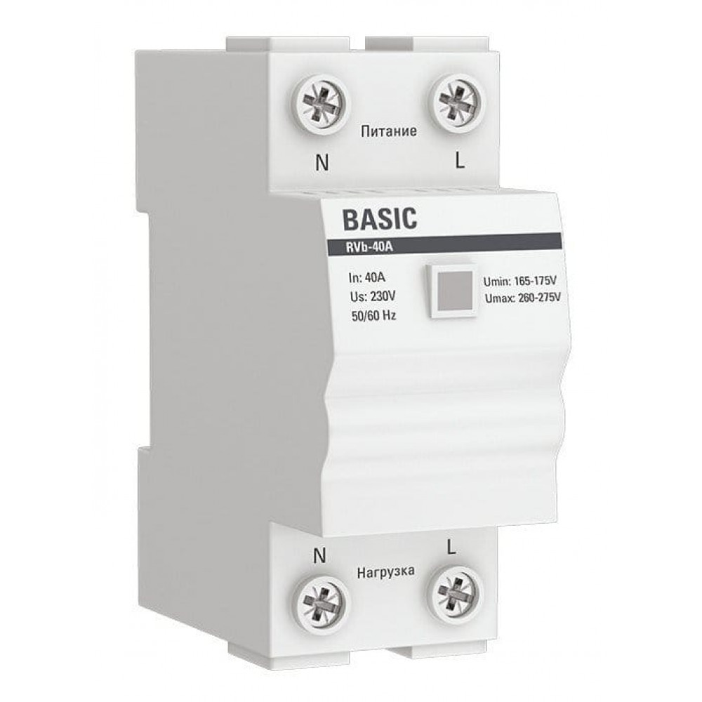 RVb-40A Basic (rvb-40a). Реле напряжения. EKF