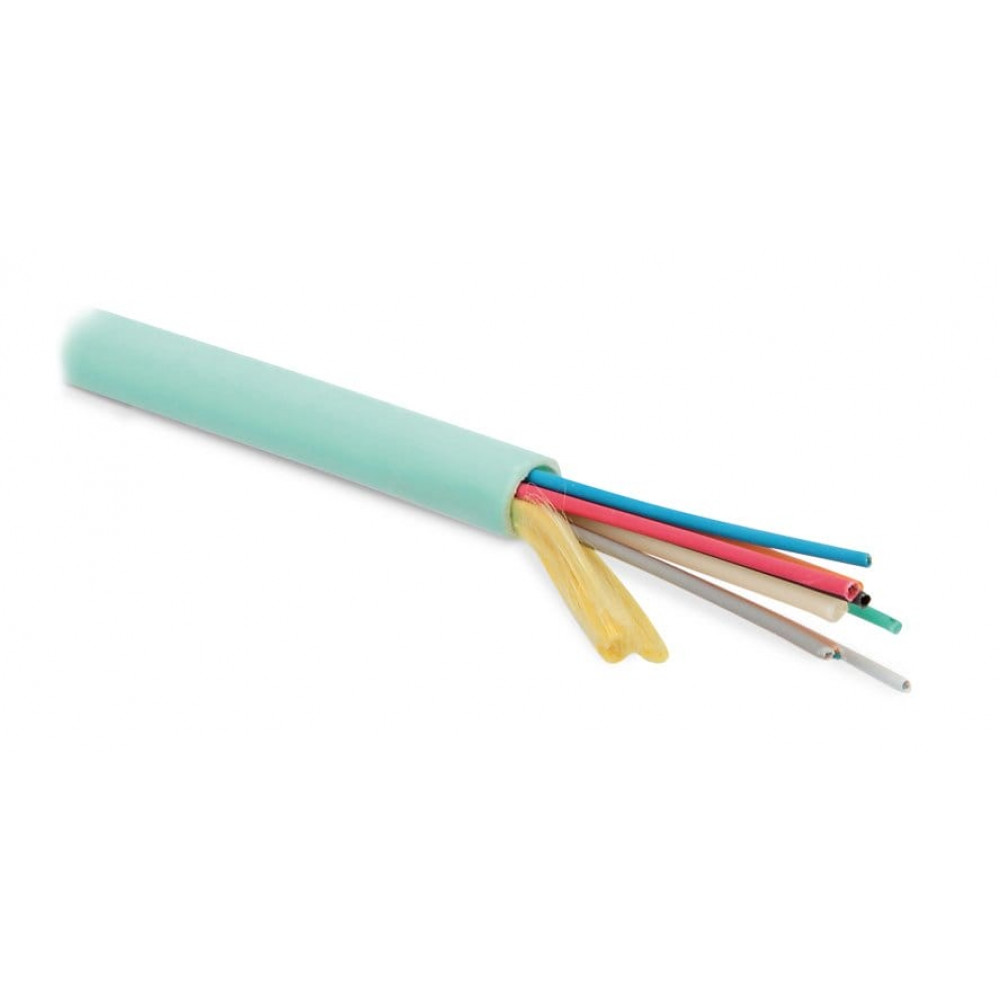 FO-MB-IN-503-16-LSZH-AQ. Кабель волоконно-оптический многомодовый. Hyperline