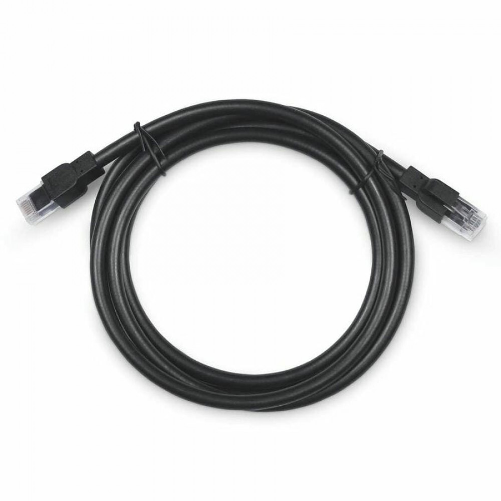 PC-ARM-FTP-RJ45-Cat.6a-1m-PE (10137c), чёрный. Патч-корд медный. CABEUS