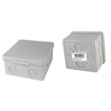Коробка ОП 80х80х50мм, крышка, IP54, 7вх., без гермовводов (SQ1401-0822). Распаячная коробка. TDM ЕLECTRIC