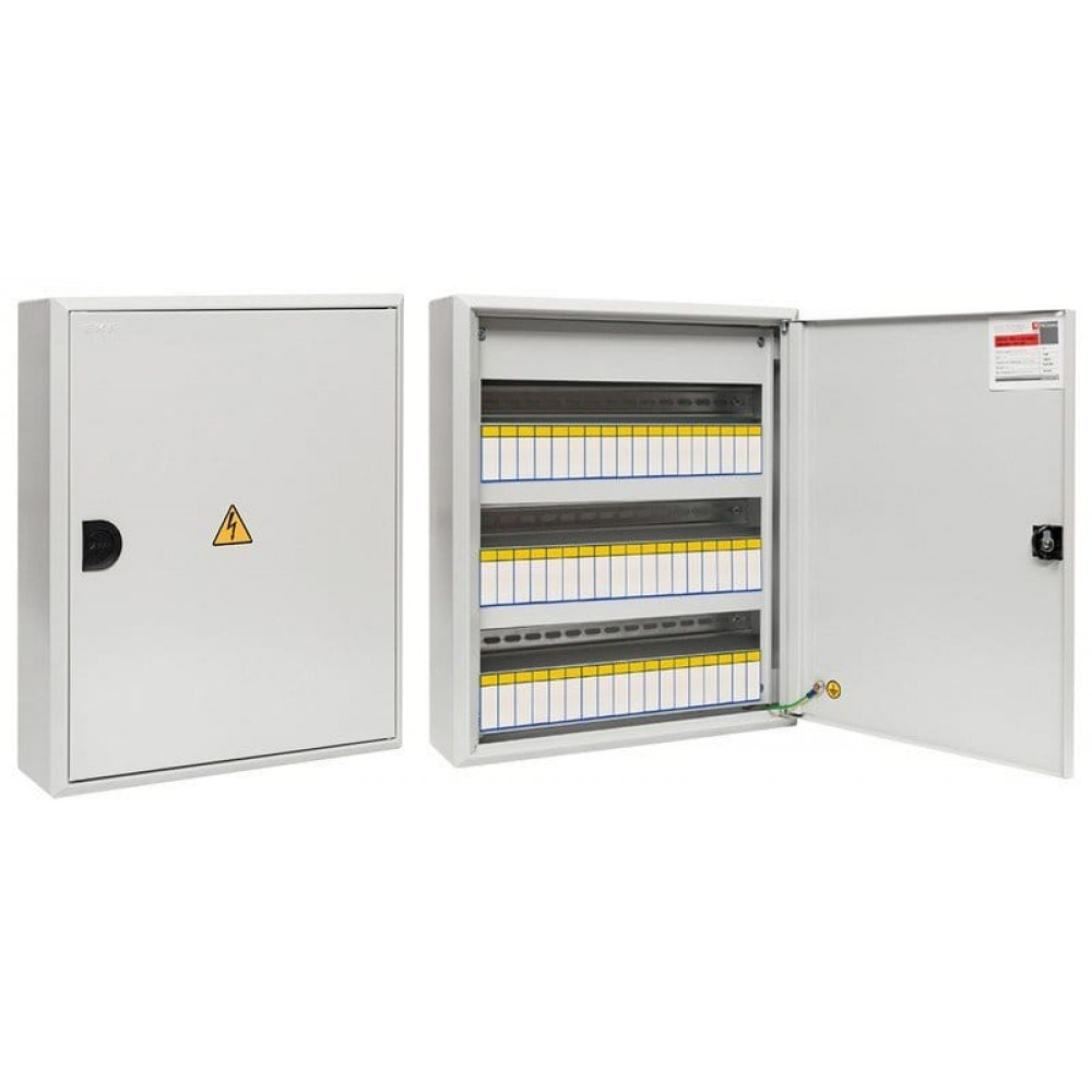 ЩРН-54 пласт. замок (480х400х120) IP31 PROxima (mb21-54n). Щит распределительный навесной. EKF