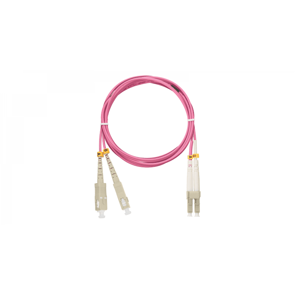 NMF-PC2M4C2-SCU-LCU-001. Патч-корд оптический многомодовый. NIKOMAX