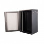 DR-655001. Шкаф телекоммуникационный 19 настенный, дверь перфорация, 18U. Datarex