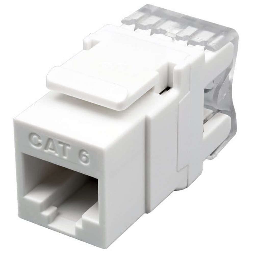 Розеточный модуль Keystone Jack 8P8C (RJ-45) UTP Cat.6 (10-0341). Розеточный модуль Keystone Jack 8P8C. SUPRLAN