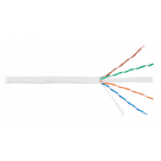 U/UTP 4pair, Cat6, Solid, In, нг(А)-HF (NMC 9140C-WT). Кабель «витая пара» (LAN) для структурированных систем связи. NIKOMAX