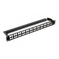 Модульная патч-панель для Keystone Jack 19 (10-0418). Модульная патч-панель. SUPRLAN