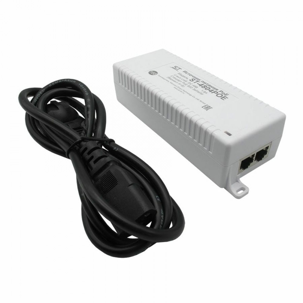 ST-4804POE. Инжектор PoE. Space Technology