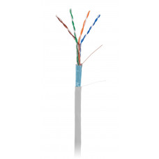 F/UTP 4pair, Cat5e, In,PVC (EC-UF004-5E-PVC-GY-1). Кабель «витая пара» (LAN) для структурированных систем связи. NETLAN