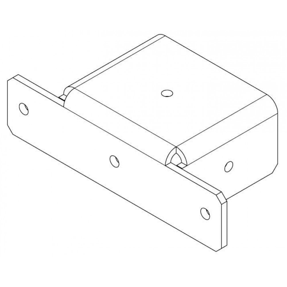 PERCo-MB-16.7. Соединительный элемент ограждения. PERCo