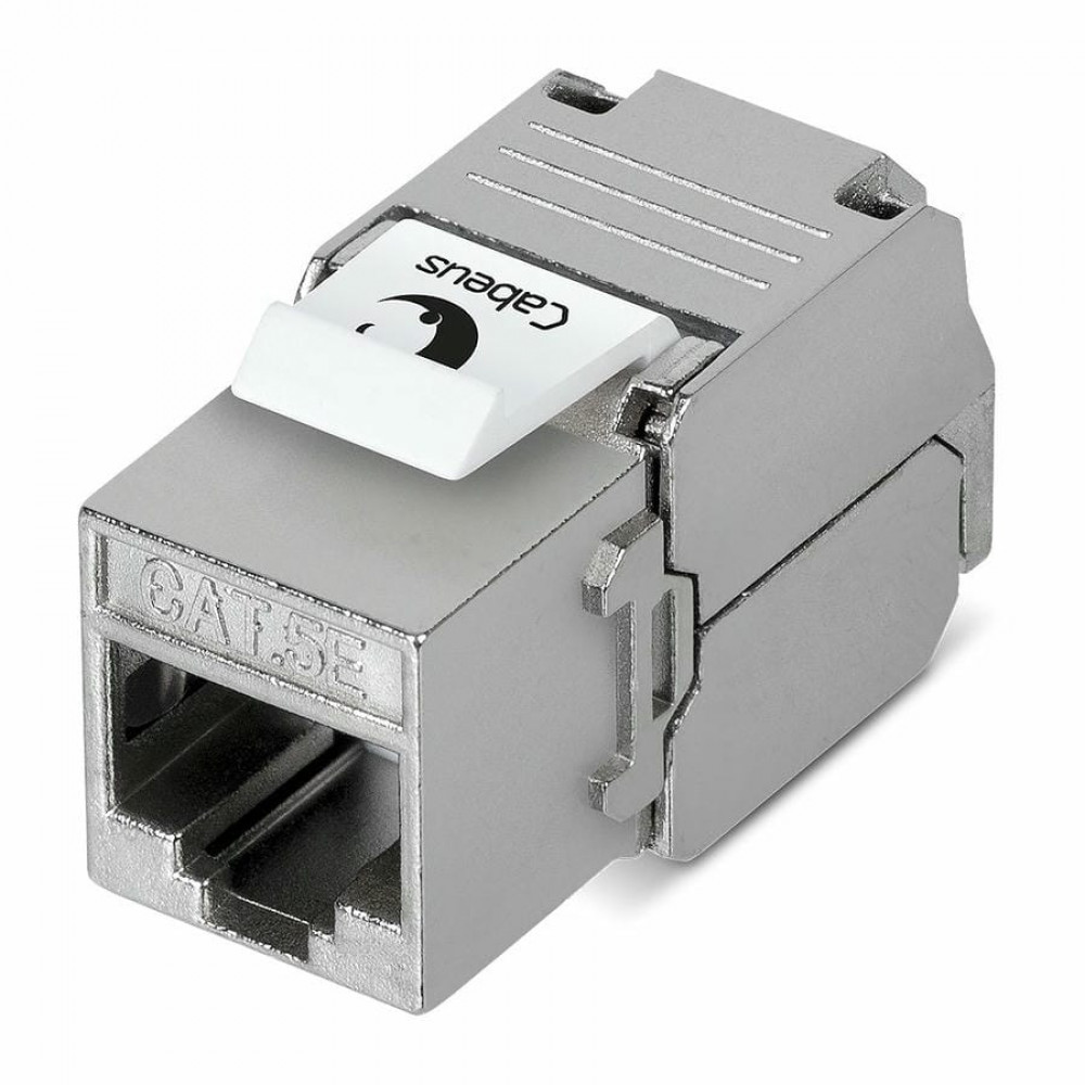 KJ-RJ45-Cat.5e-SH-180-Toolless (7965c). Вставка Keystone Jack RJ-45. CABEUS