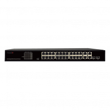 TR-NS14282C-370-24POE. Коммутатор с PoE. Trassir