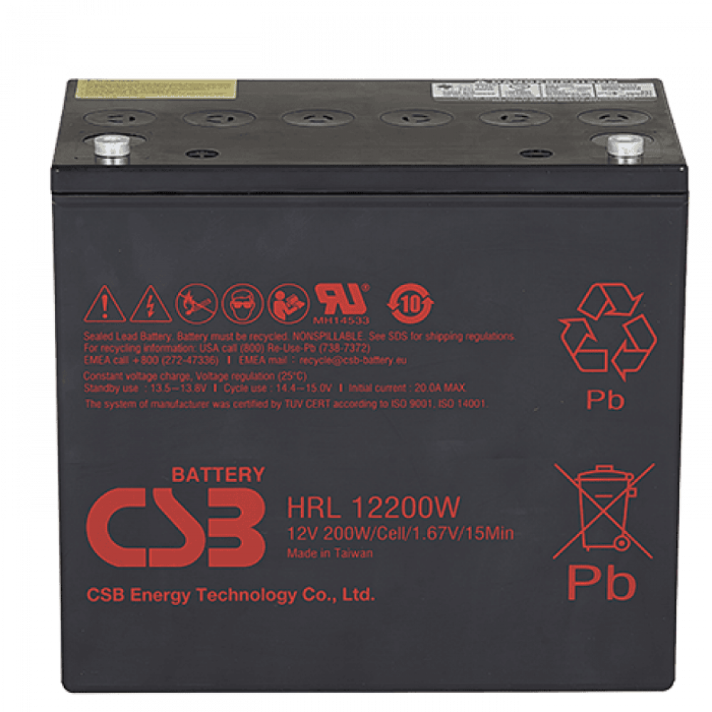 CSB HRL 12200W FR. Аккумулятор герметичный свинцово-кислотный. CSB