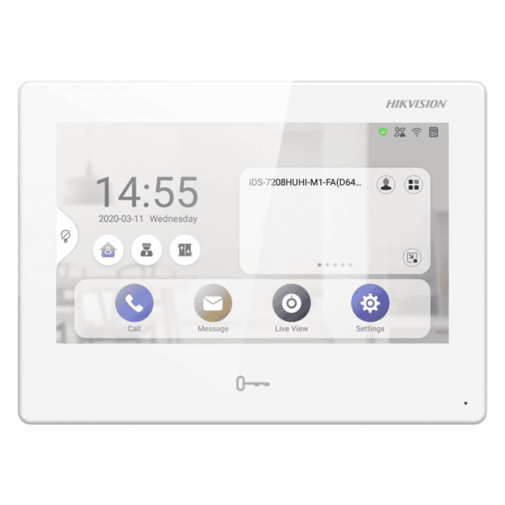DS-KH9310-WTE1(B). Монитор IP-домофона. Hikvision
