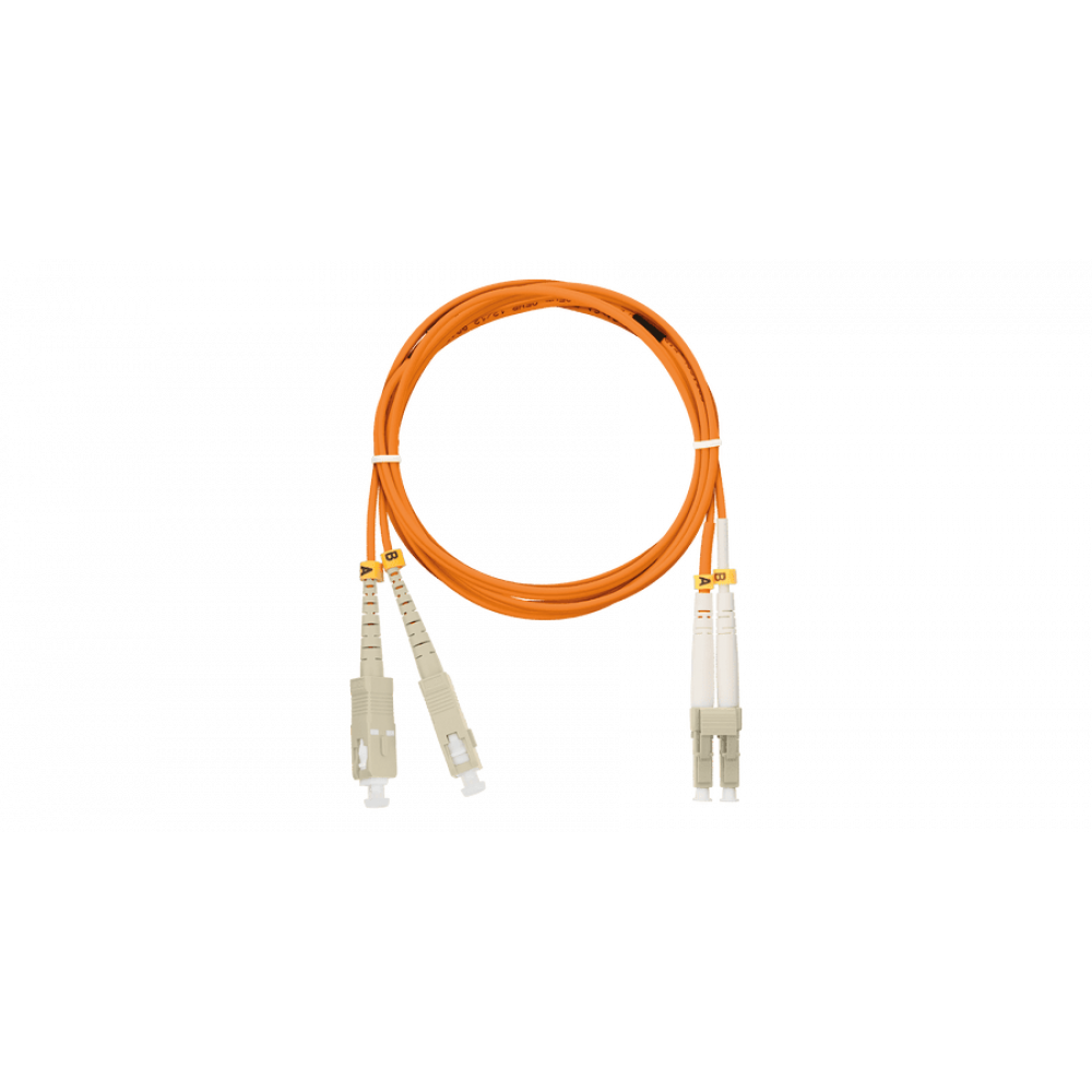 NMF-PC2M2C2-SCU-LCU-001. Патч-корд оптический многомодовый. NIKOMAX