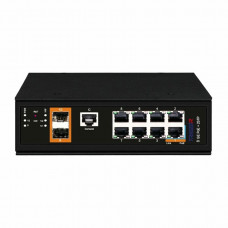 TR-NS25102S-300-8POE. Коммутатор с PoE. Trassir