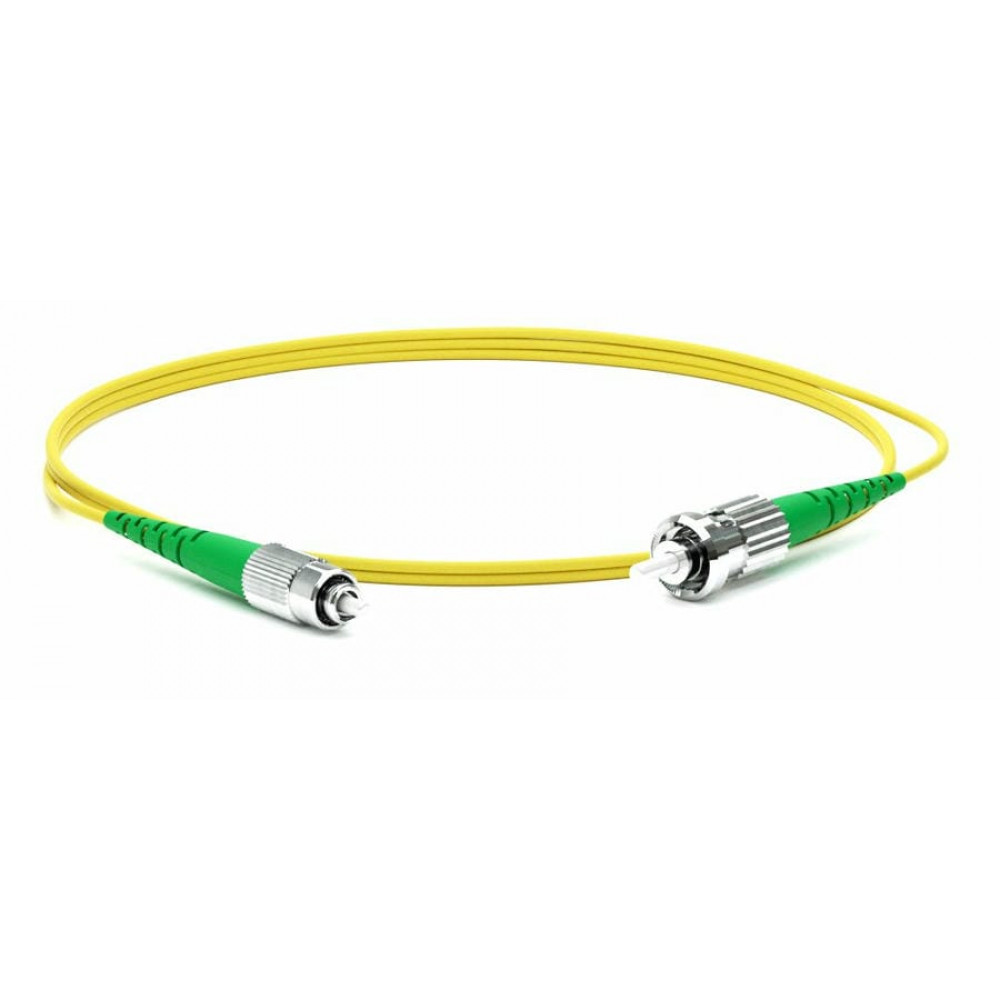 FC-S2-9-FC/AR-FC/AR-H-2M-LSZH-YL. Патч-корд волоконно-оптический одномодовый. Hyperline