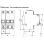 3P 6А (B) 4,5кА ВА 47-29 Basic (mcb4729-3-06-B). Автоматический выключатель. EKF