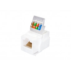 Розеточный модуль Keystone Jack 8P8C (RJ-45), UTP, Cat.5e (10-0312-1). Розеточный модуль Keystone Jack 8P8C. SUPRLAN
