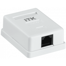 CS2-1C5EU-12. Настенная розетка RJ45. ITK