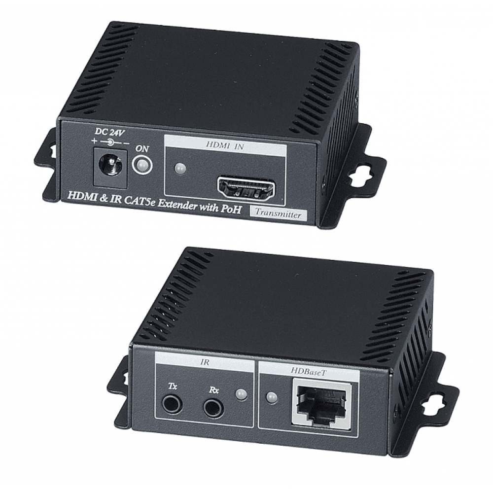 HE02EIP. Удлинитель HDMI, ИК-сигнала, питания. SC&T
