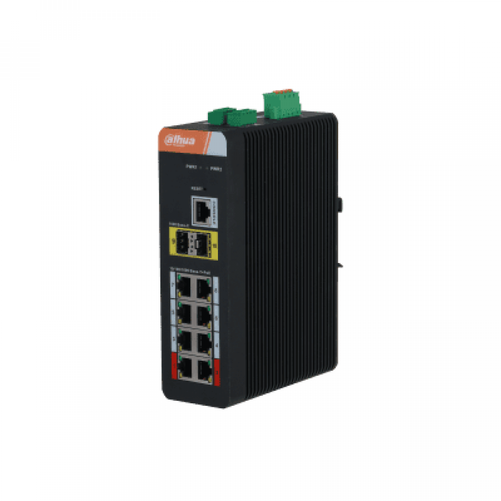 DH-IS4210-8GT-120. Сетевой PoE коммутатор. Dahua