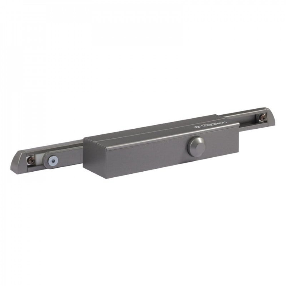 НОРА-М 830 Slider (графит). Доводчик дверной морозостойкий. NORA-M