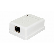 Розетка настенная RJ-45, 8P8C, Cat.6, 1 порт FTP (10-0352). Компьютерная розетка. SUPRLAN