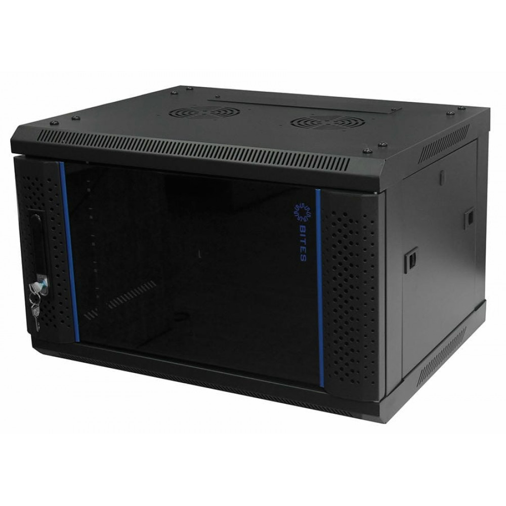 TC6403-06B. Шкаф телекоммуникационный 19 настенный 6U. 5bites