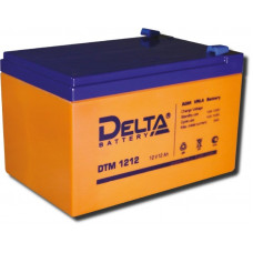 Delta DTM 1212. Аккумулятор герметичный свинцово-кислотный. Delta