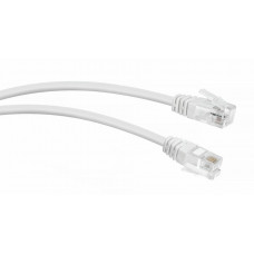 PC-TEL-RJ12-0.5m (7886c), белый. Патч-корд медный. CABEUS