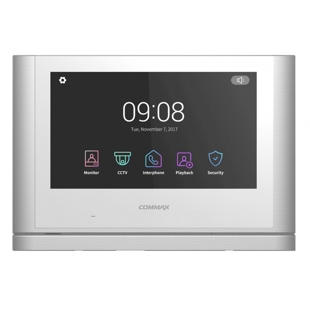 CDV-1024MA/VZ (белый). Монитор видеодомофона цветной. Commax
