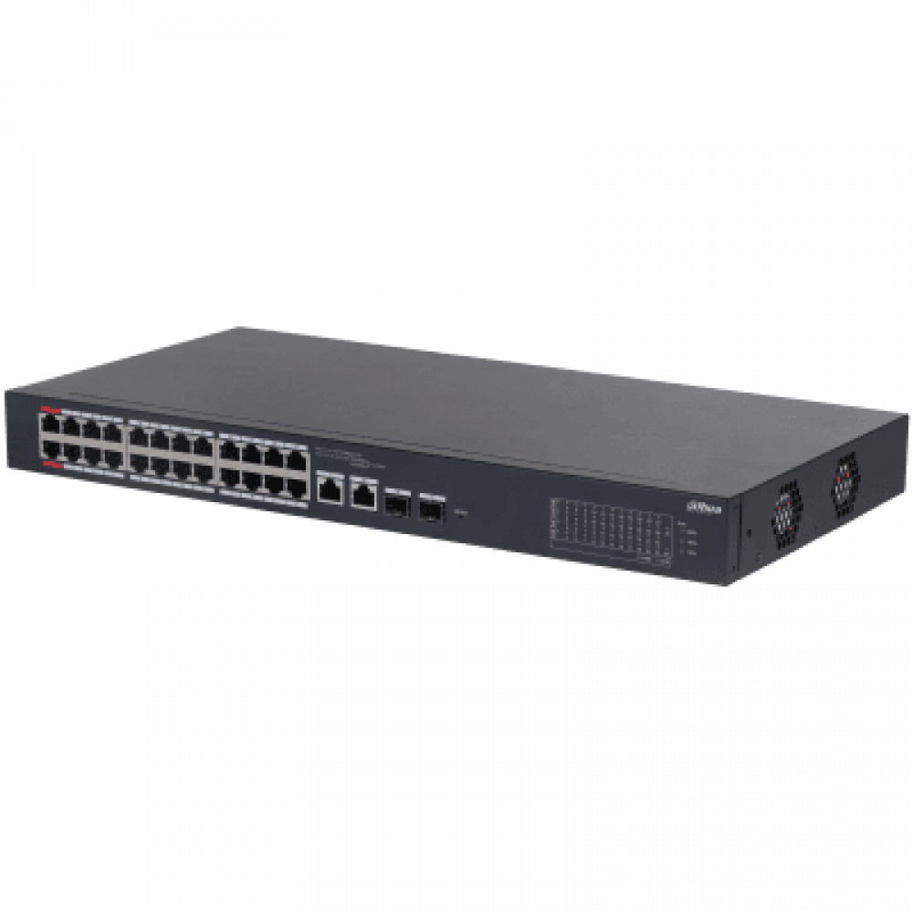 DH-CS4228-24GT-240. Сетевой PoE коммутатор. Dahua