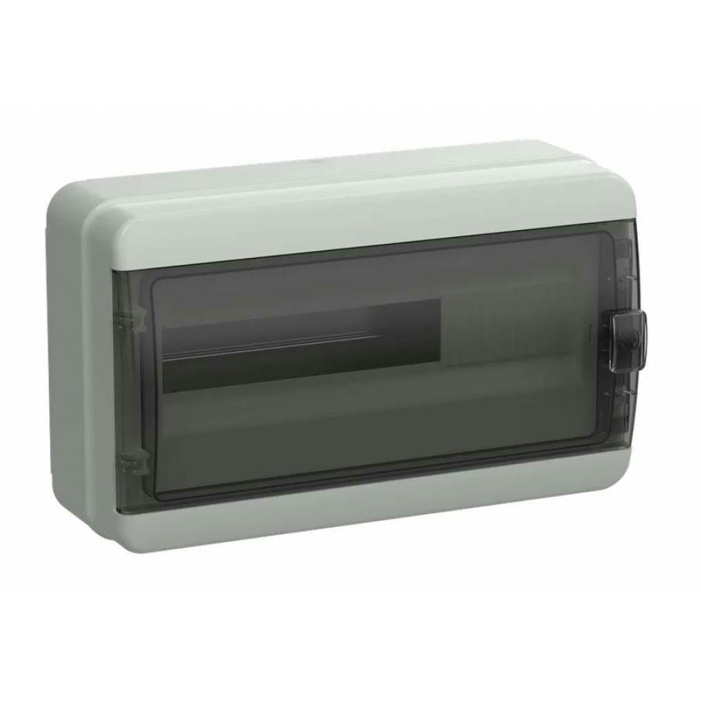 Корпус пластиковый навесной TEKFOR КМПн-18 IP65 черная прозрачная дверь (TF5-KP72-N-18-65-K03-K02). Корпус пластиковый. IEK