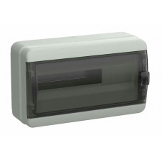 Корпус пластиковый навесной TEKFOR КМПн-18 IP65 черная прозрачная дверь (TF5-KP72-N-18-65-K03-K02). Корпус пластиковый. IEK