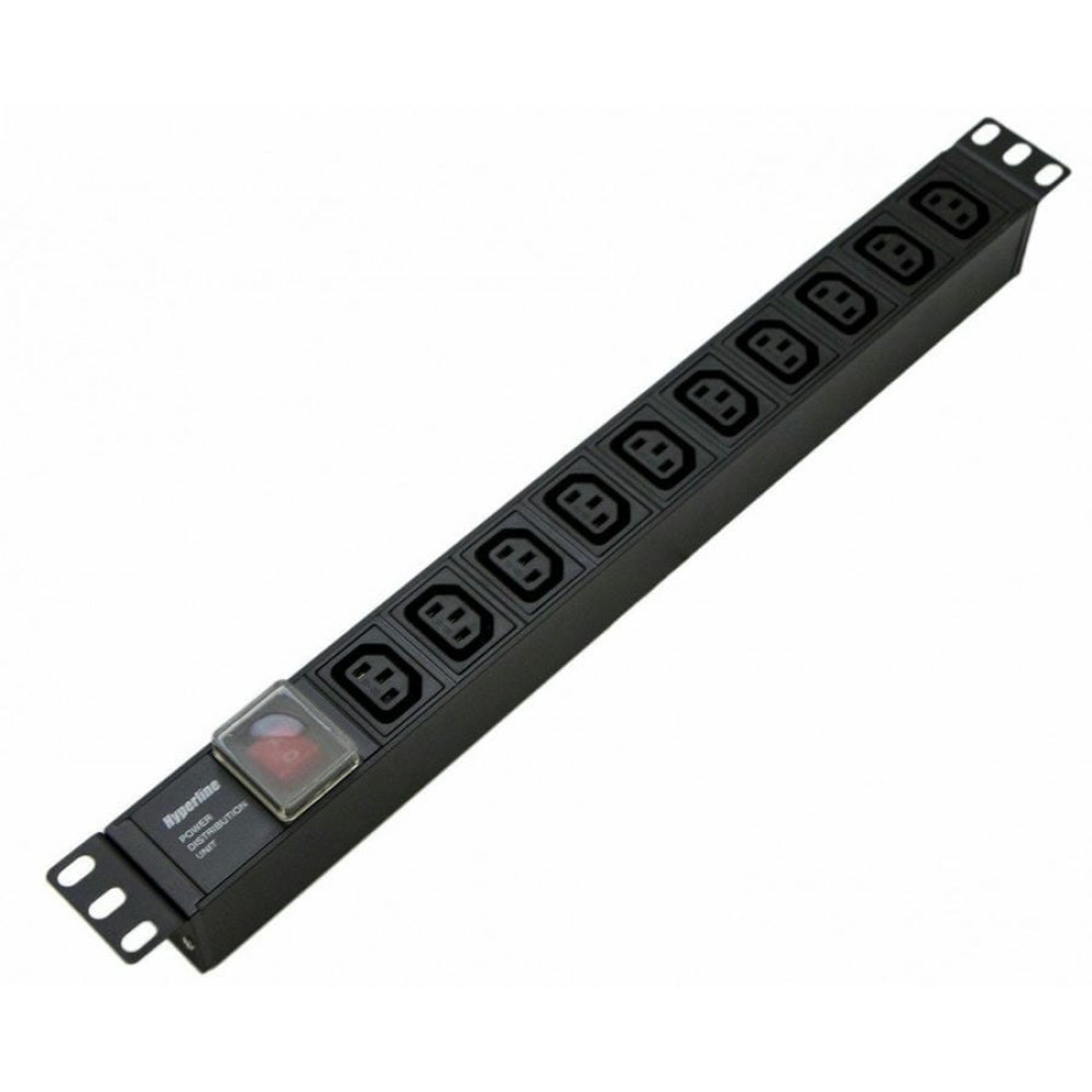 SHE19-10IEC-S-IEC. Блок розеток 19. Hyperline